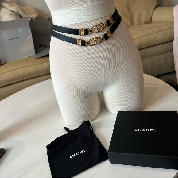 NWOT Chanel leather wrap belt / necklace - Picture 9 of 9